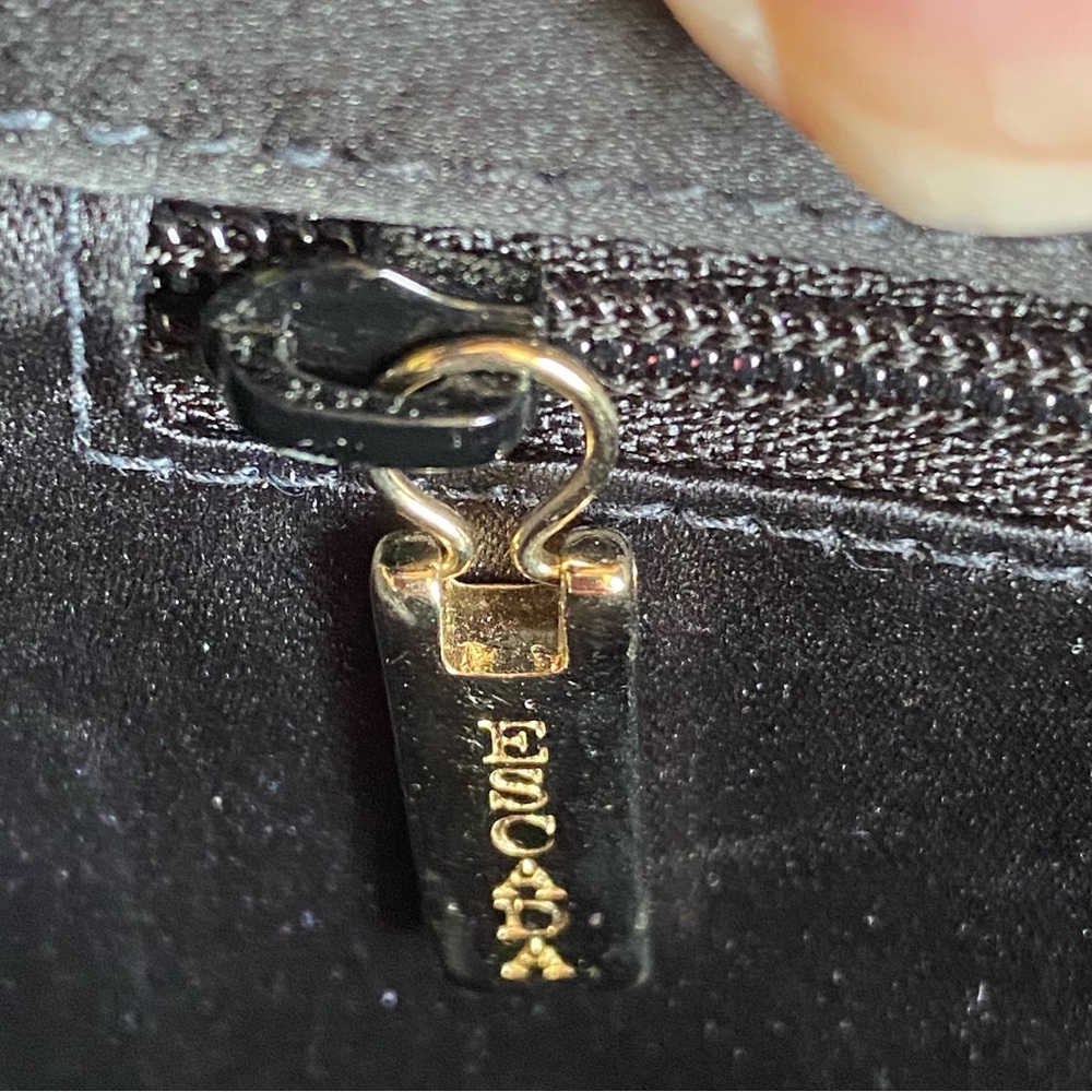 Escada Black Evening Clutch Bag - Picture 9 of 16